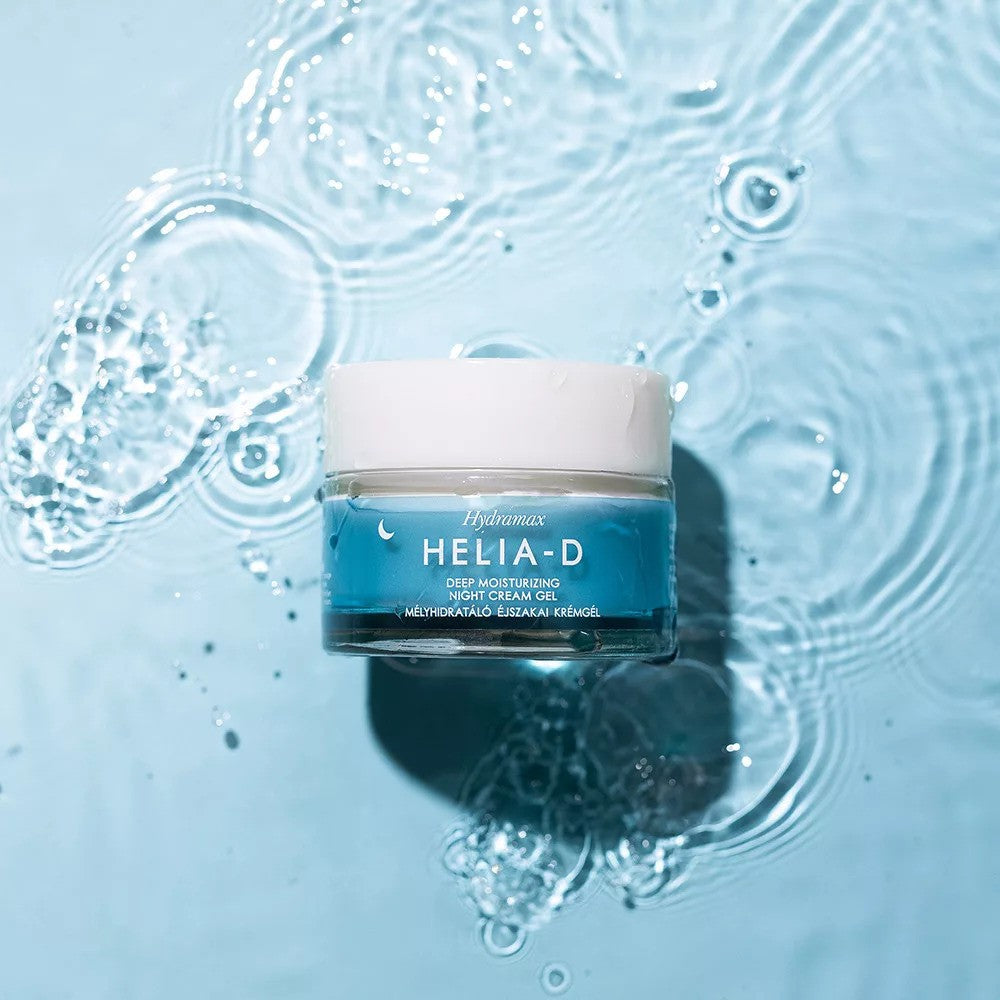 A jar of deep hydration moisturising night gel.