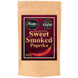 A pack of Hungarian sweet smoked paprika powder ground from the best red peppers.