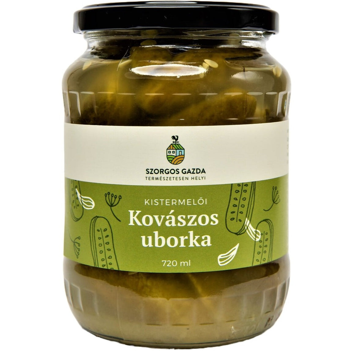 Kovászos Uborka Fermented Pickles 720ml – Best of Hungary