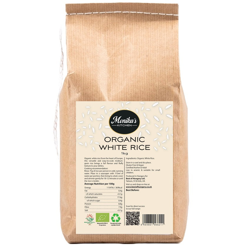 Organic European rice from the best quality gluten-free medium-grain rice, this is an easy-to-cook side dish.