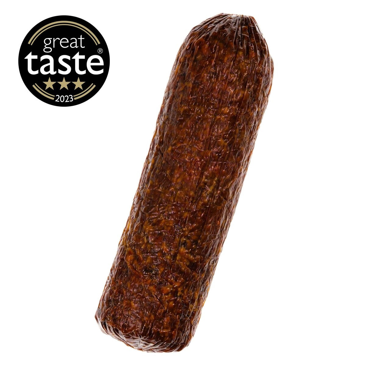 A spicy venison salami, this premium charcuterie is made with free-range venison meat and hot paprika.