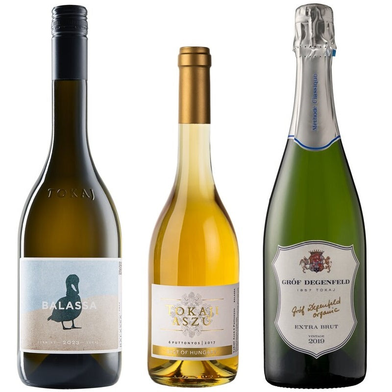 A deluxe selection of the best Tokaji Hungarian dry, sweet and sparkling wine.