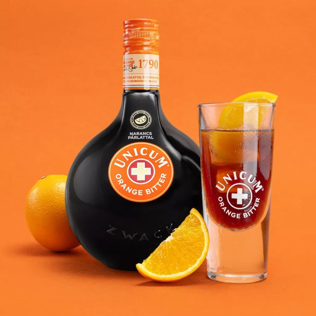 Orange Bitter is a herbal liqueur distilled on a fruit bed. It is the best apéritif drink or use as a cocktail mixer in recipes.
