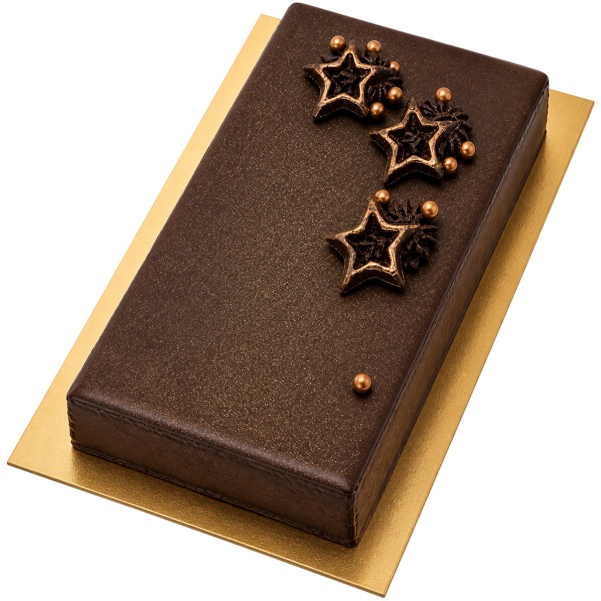Zserbó is a classic layered Hungarian cake with walnut and apricot jam filling, covered in dark chocolate.