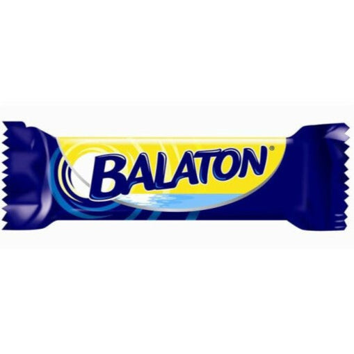 A bar of Balaton Szelet Hungarian chocolate.
