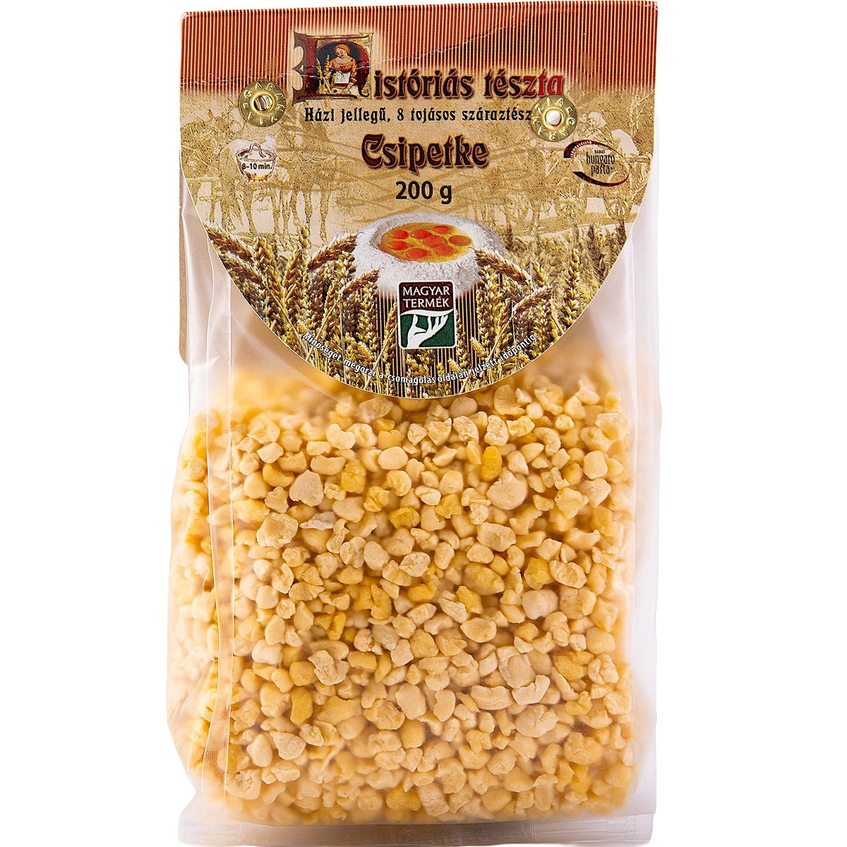 A pack of csipetke, this is a Hungarian pinched pasta soup noodle.