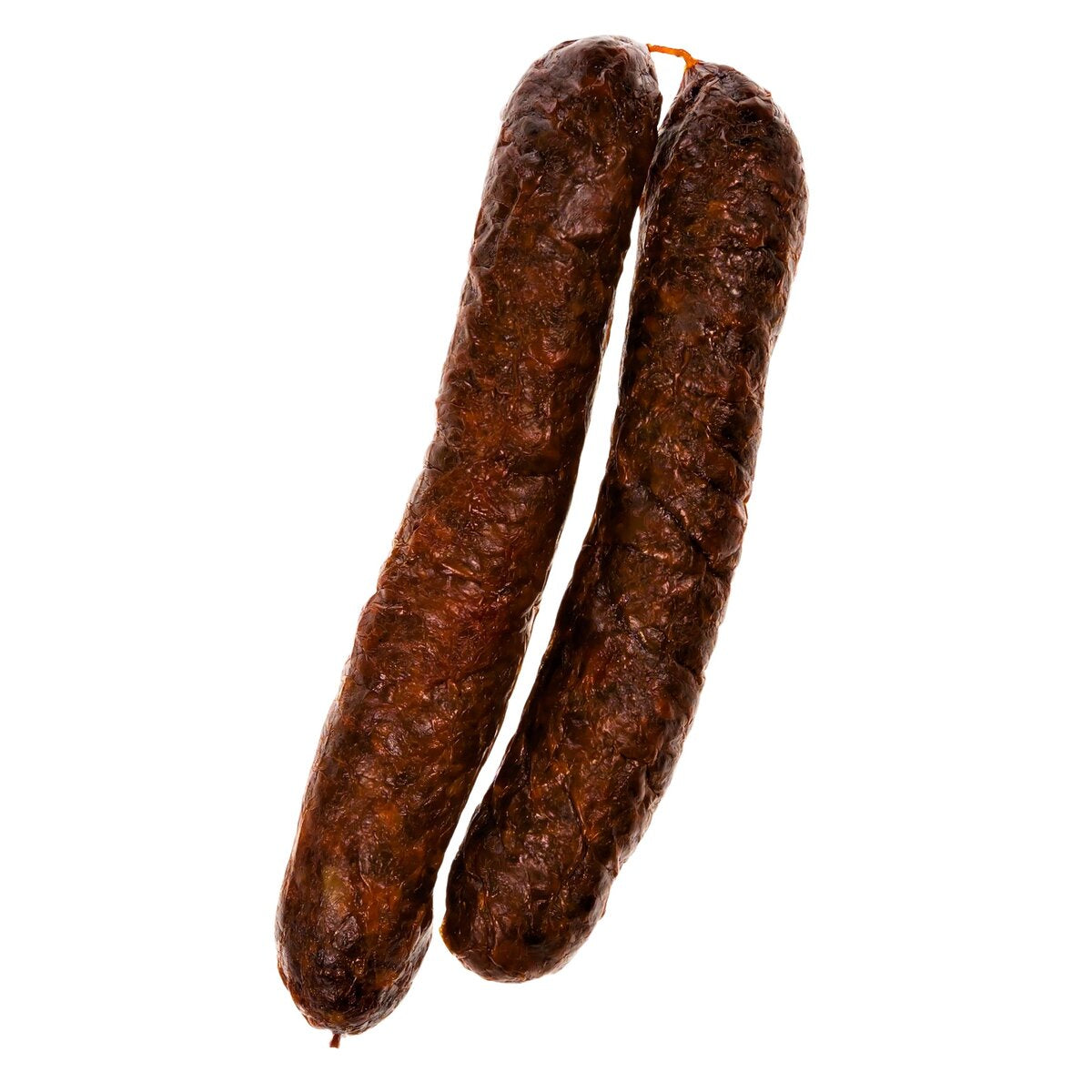 A mangalitza chorizo sausage from Hungarian mangalitsa pork meat.