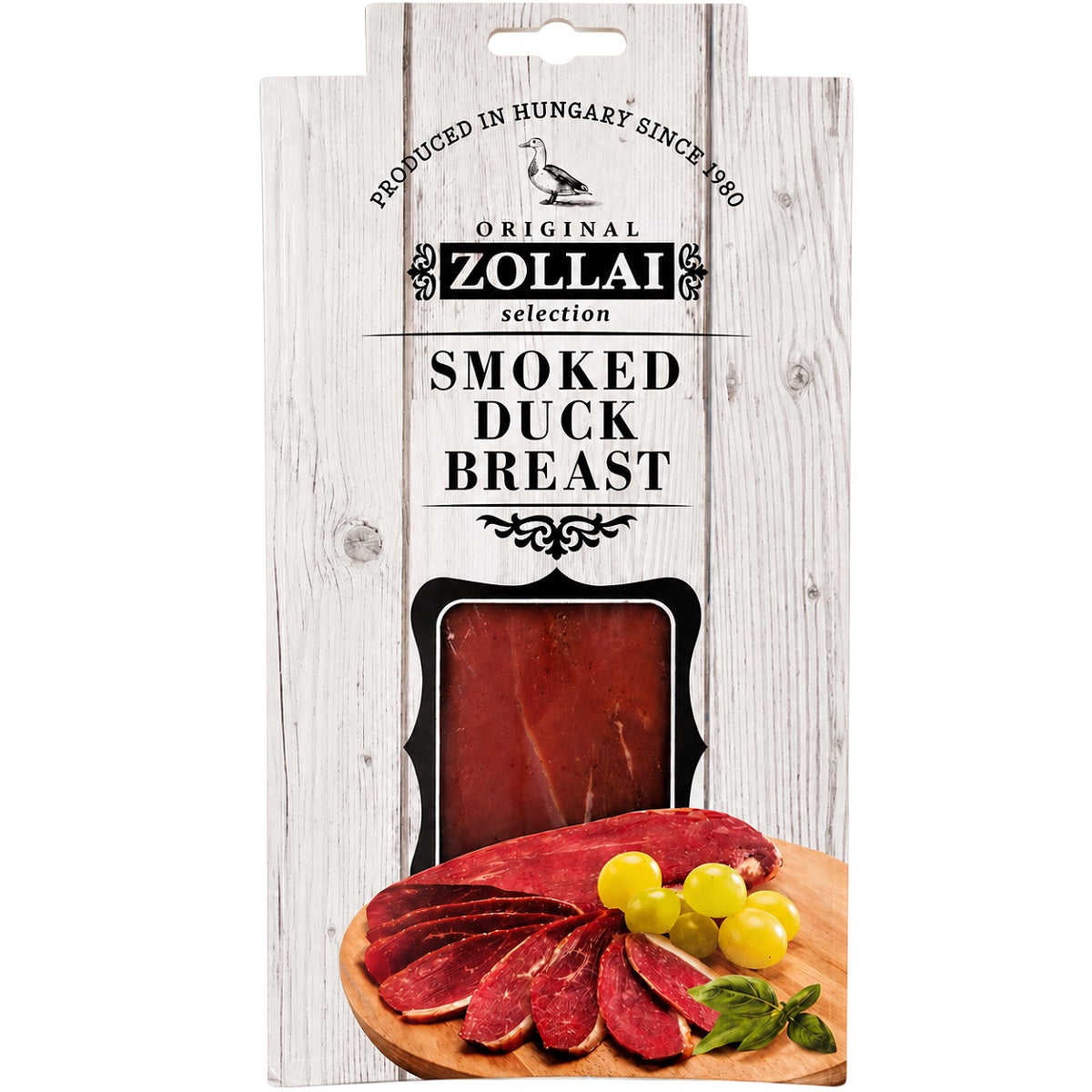A pack of smoked duck breast from premium duck meat.
