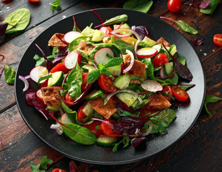 Healthy salad dressing recipe made with pure cold-pressed sunflower seed oil.