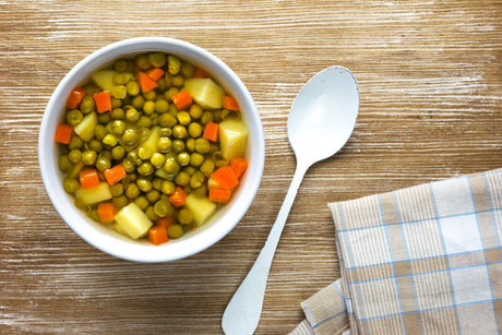 Zöldborsóleves - Hungarian Pea Soup
