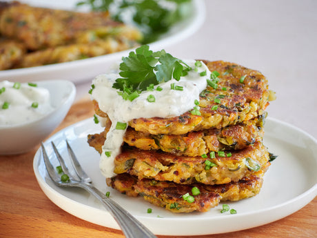 Tócsni recipe to make traditional Rösti, a Hungarian style potato pancakes, in the air fryer.