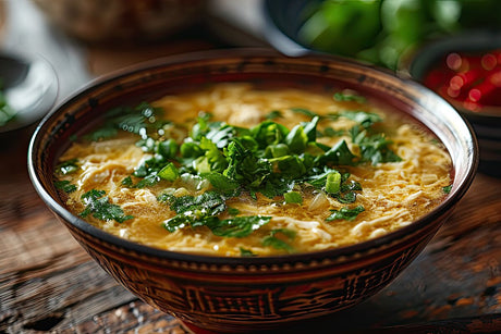 Tojásleves - Hungarian Egg Drop Soup