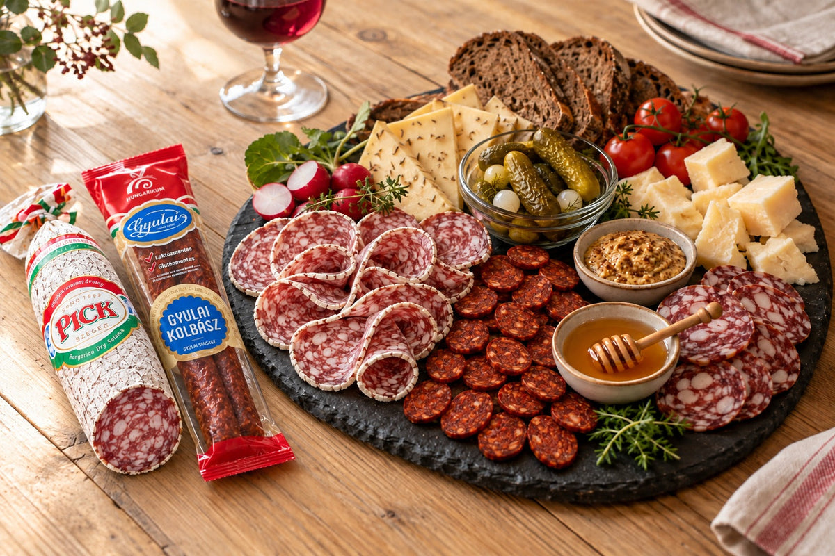 How to Build a Hungarian Charcuterie Board