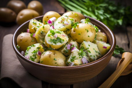 Trout Fillet with Potato Salad | Best of Hungary