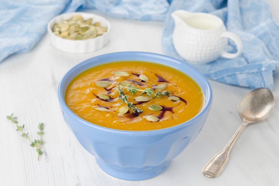 Butternut Squash Soup with Pumpkin Seeds | Best of Hungary