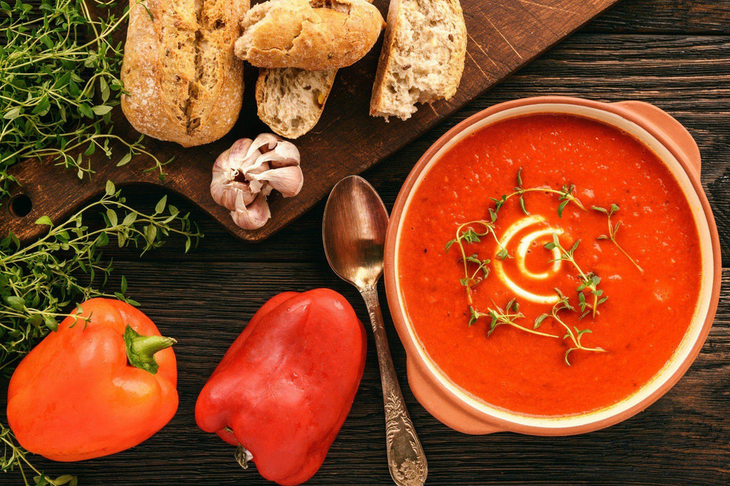 Roasted Red Pepper Soup | Best of Hungary