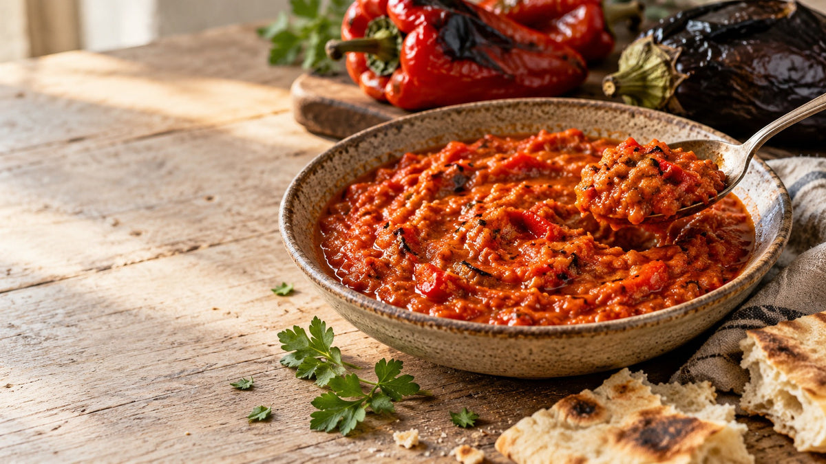 What Is Ajvar? Balkan Roasted Red Pepper Spread