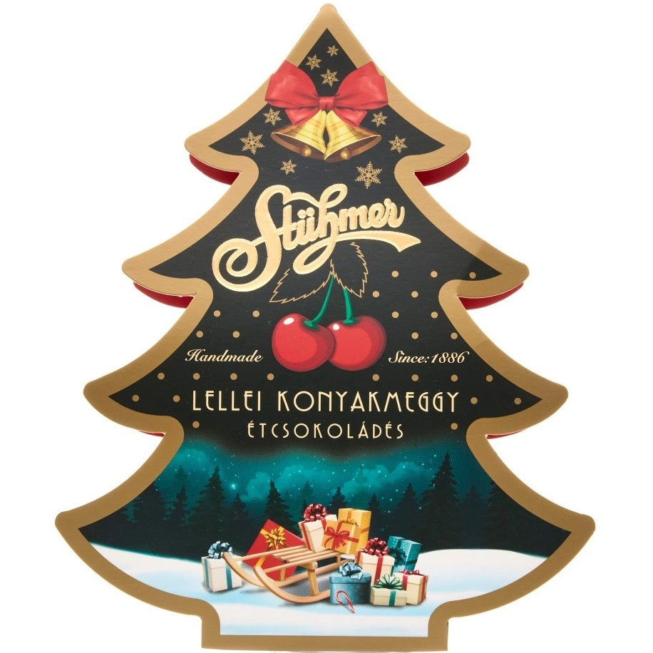 Cherry Liqueur Chocolate Christmas Edition 100g