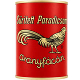 A tin of double concentrated tomato puree made with 100% fresh tomatoes.