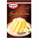 Dr Oetker Bourbon Vanilla Pudding Mix, this packet makes a smooth, fragrant vanilla dessert in minutes.