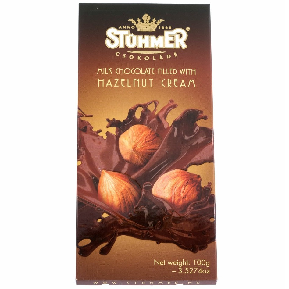 Hazelnut Chocolate Bar 100g