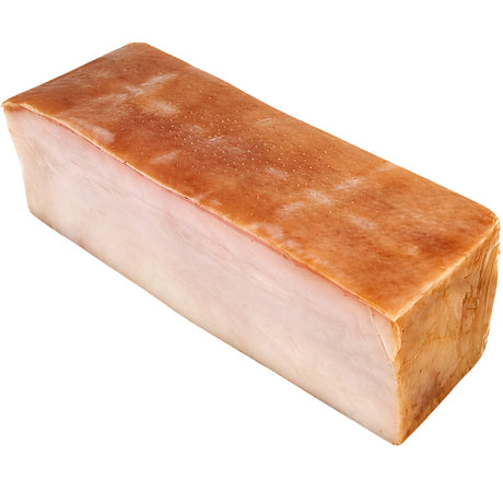 Block of Iberico bacon from Spanish pork.