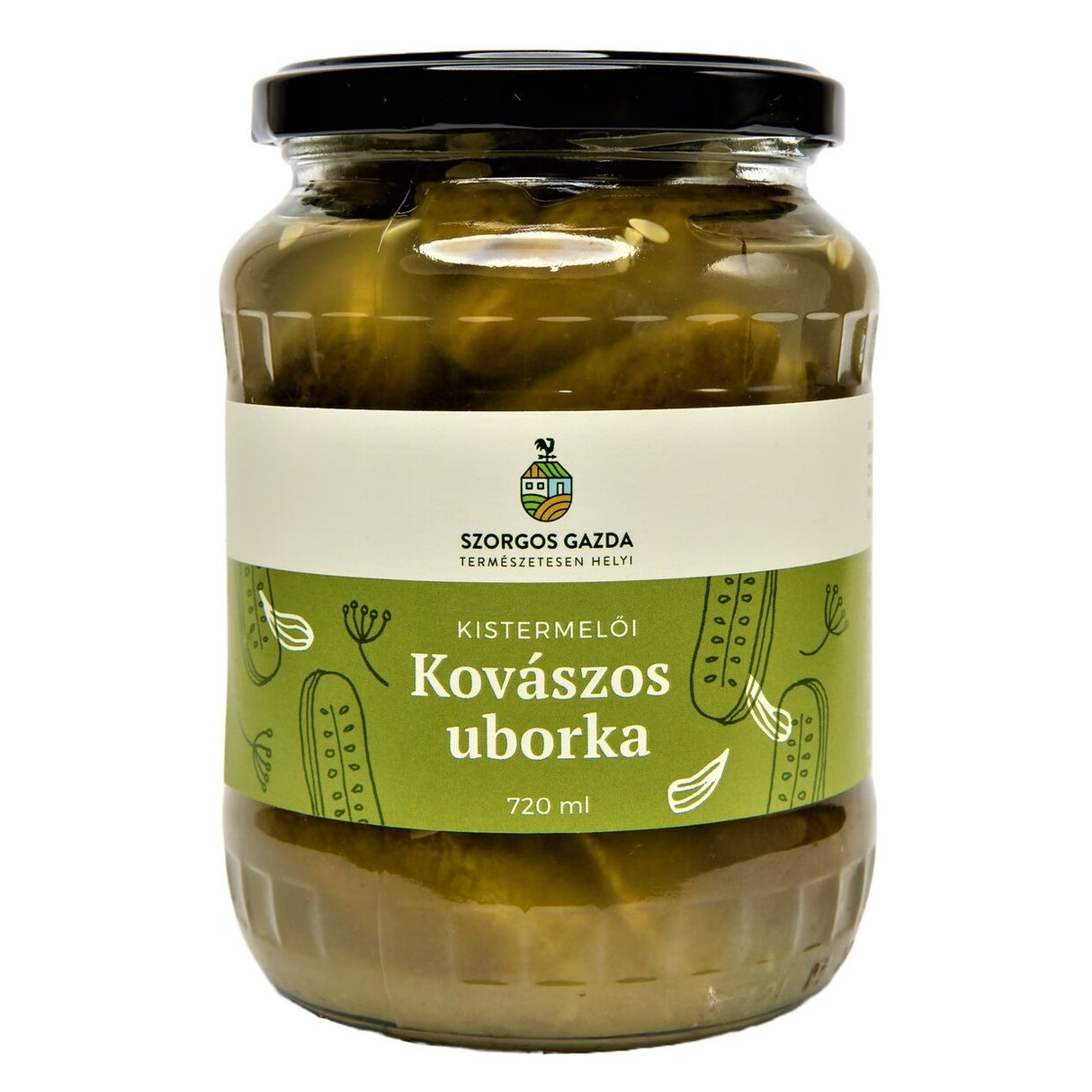 Kovászos Uborka - Fermented Cucumbers 720ml
