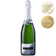 A bottle of Kreinbacher Prestige Brut Decanter award-winning Hungarian champagne.