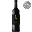 A bottle of Szekszárdi Bikavér Hungarian dry red wine by Lajver Winery.