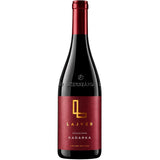A bottle of Szekszardi Kadarka Hungarian dry red wine from Lajver Winery.