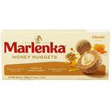 A box of Marlenka Honey Nuggets.