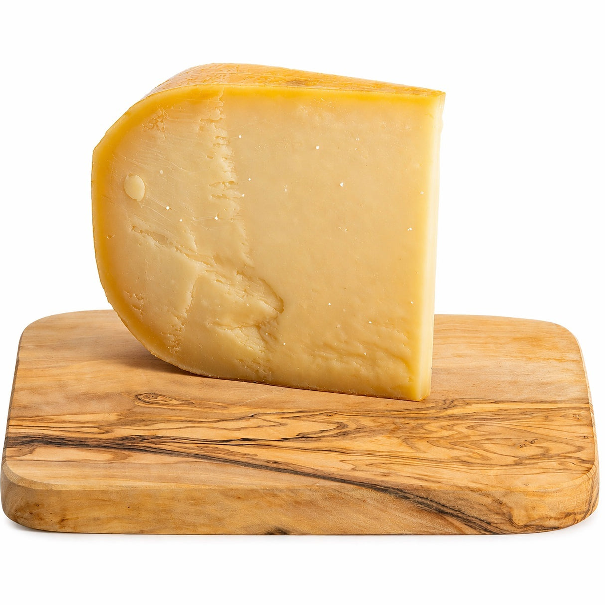 Piece of old cheese, this is an artisan aged cow's cheese.