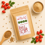 Rosehip seed powder is one of the best natural health supplements for arthritis and joints, suitable for dogs and horses.