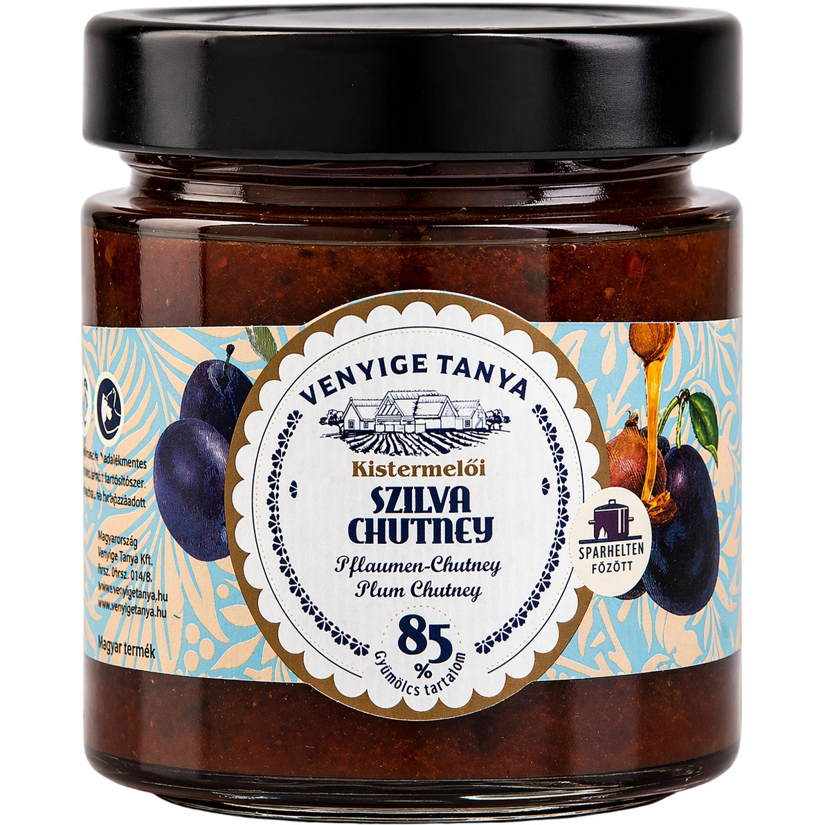 Spiced Plum Chutney 210g 100 Natural Ingredients Best Of Hungary Spiced Plum Chutney 210g 100 Natural Ingredients Best Of Hungary