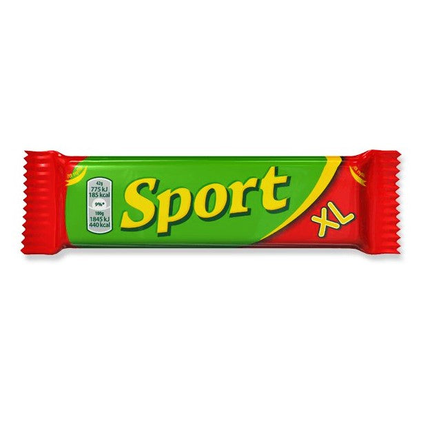 A bar of Sport Szelet Hungarian chocolate.