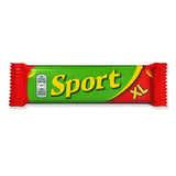 A bar of Sport Szelet Hungarian chocolate.
