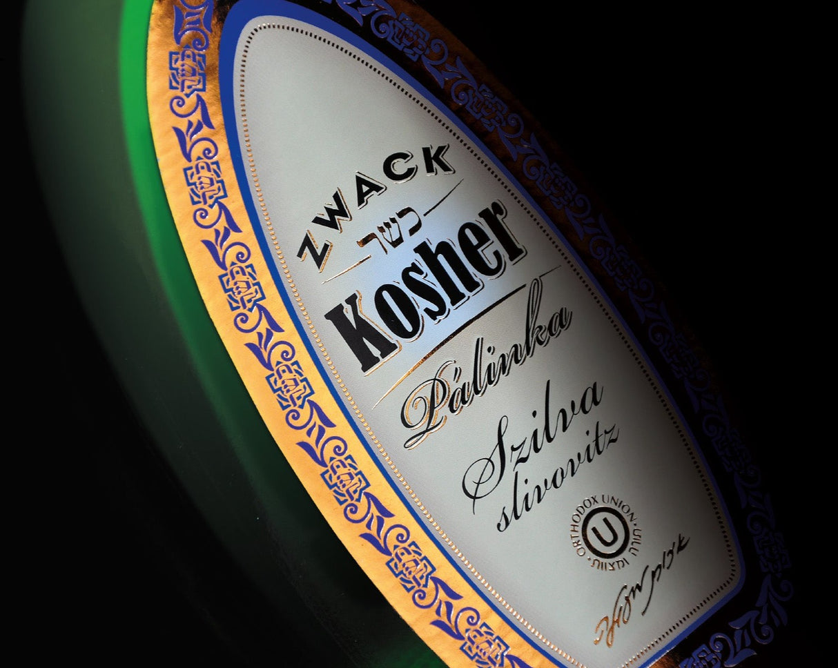 Zwack Kosher Szilva Pálinka 0.5l - Slivovitz Plum Brandy