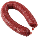 Sujuk is a premium halal beef salami in the traditional Bosnian sudžuk style, dried for a firm slice.