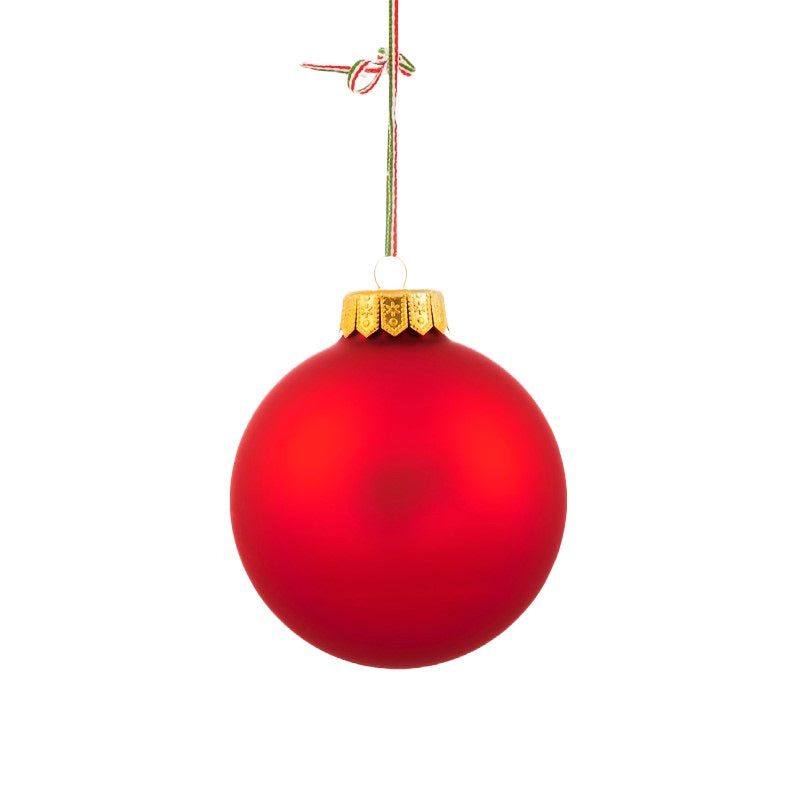 Red ball christmas deals tree