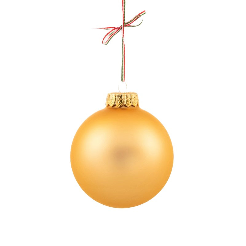 Gold Christmas Tree Decoration Bauble