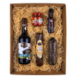 A charcuterie hamper box of premium cured meat with wine, this gift basket is the best present for men.