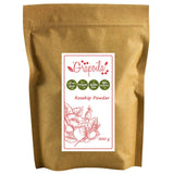 Pack of rosehip powder, this is a natural health supplement also suitable for dogs and horses.